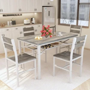 Farmhouse 5-piece Dining Table Set